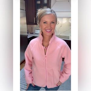 NWT Pink Fleece Sherpa Jacket-S